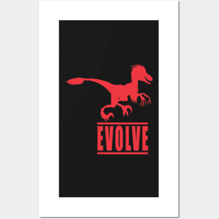 Evolve, with Raptor Posters and Art